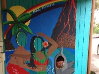 Training Z to look through the hole was fun!