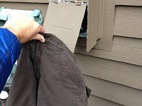 My pants got soaked so I used free dryer exhaust to do efficiently dry them.