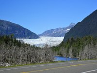 Taxi driver snookered me into getting out and taking this "best your going to get" photo.  I just wanted the dead trees from the beaver-dammed lake.