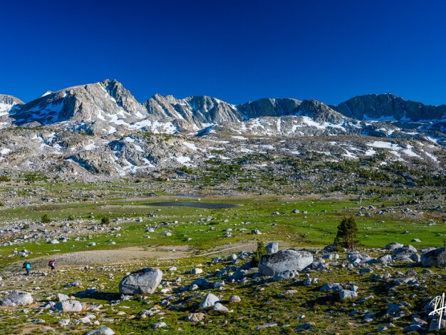Day 1 - North Lake to Camp via Piute Pass